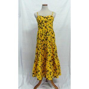 Solid and Striped Flower Sun Dress